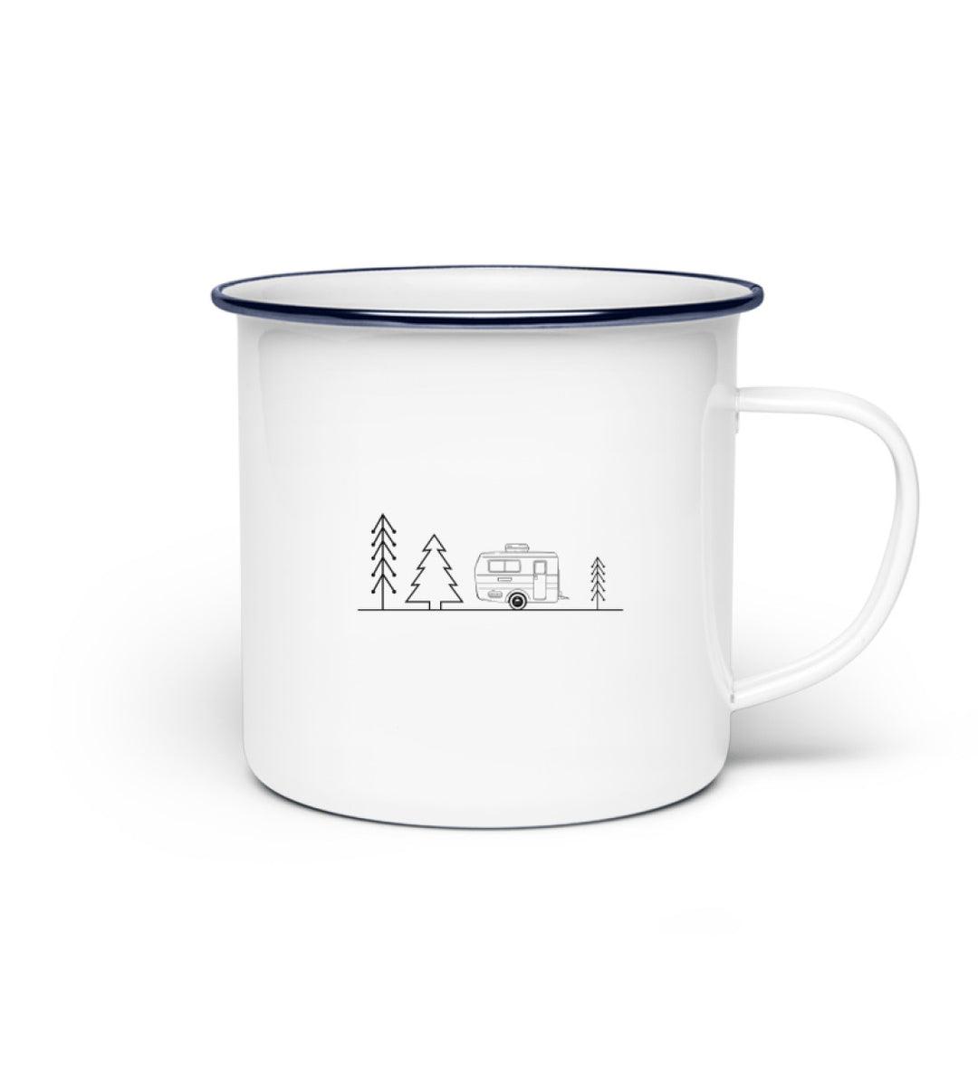 Trail Enamel Mug